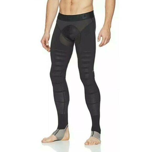 Nike Pro 812988 010 Men's Sz XL-Tall Black Hyperrecovery Compression Tights $150 - Picture 6 of 7